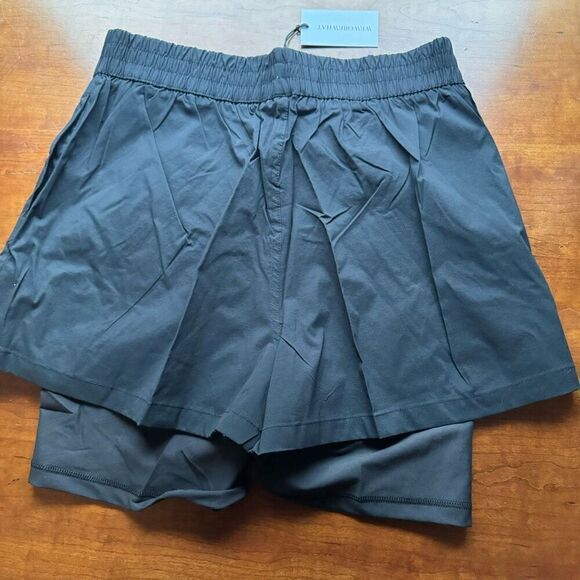 WeWoreWhat $68 windbreaker short black size XL - Picture 2 of 4